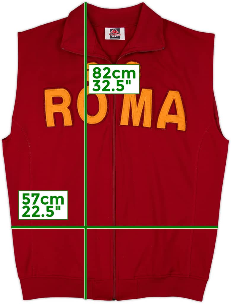 2002-03 Roma Kappa Gilet - 4/10 - (XXL)