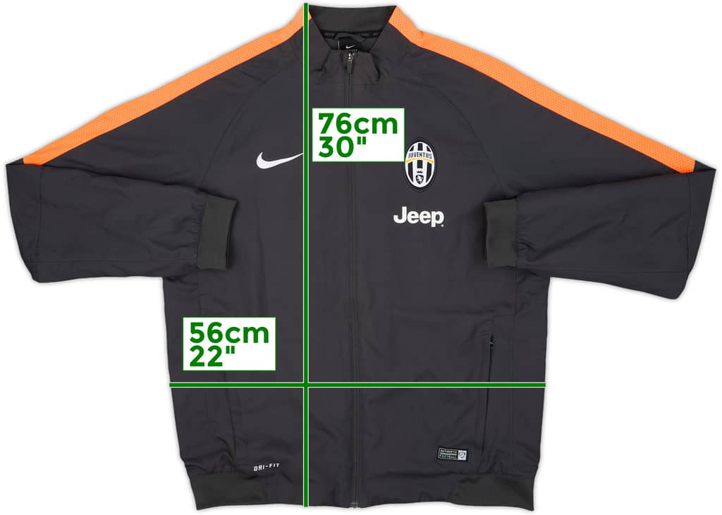 2014-15 Juventus Nike Track Jacket - 8/10 - (L)