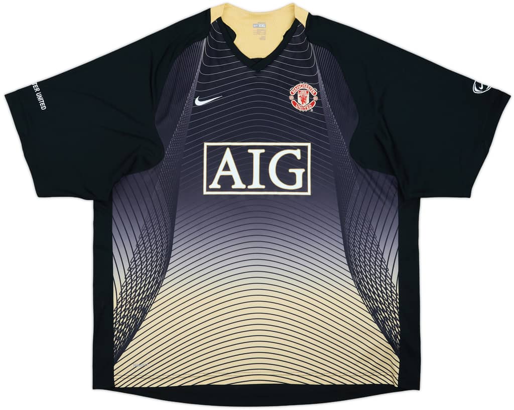 2006-07 Manchester United Nike Training Shirt - 7/10 - (XXL)