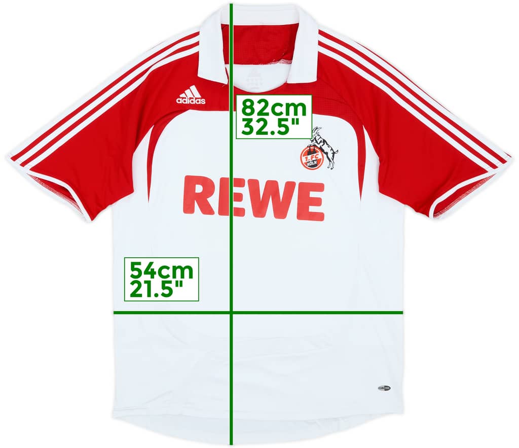 2007-08 FC Koln Home Shirt - 8/10 - (L)