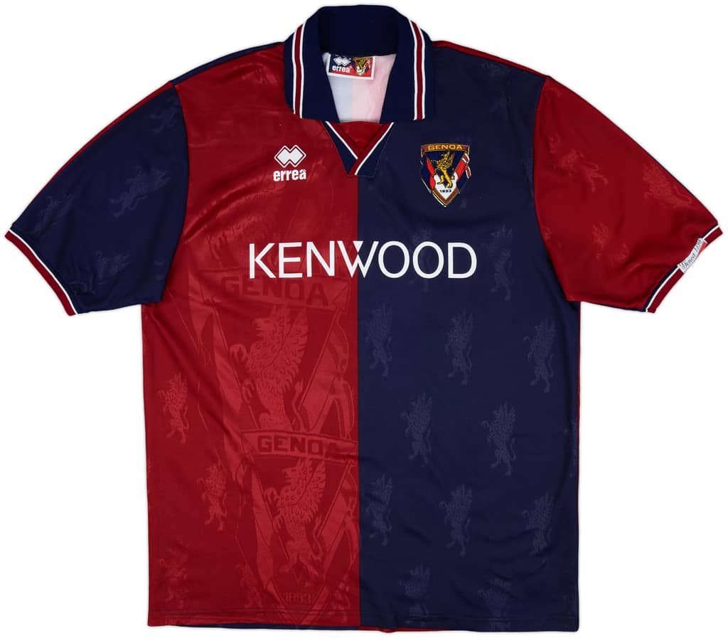 1994-95 Genoa Home Shirt - 8/10 - (XL)