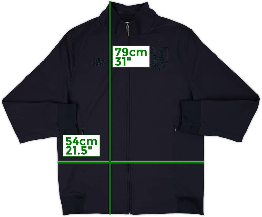 2010-11 England Umbro Track Jacket - 8/10 - (M)