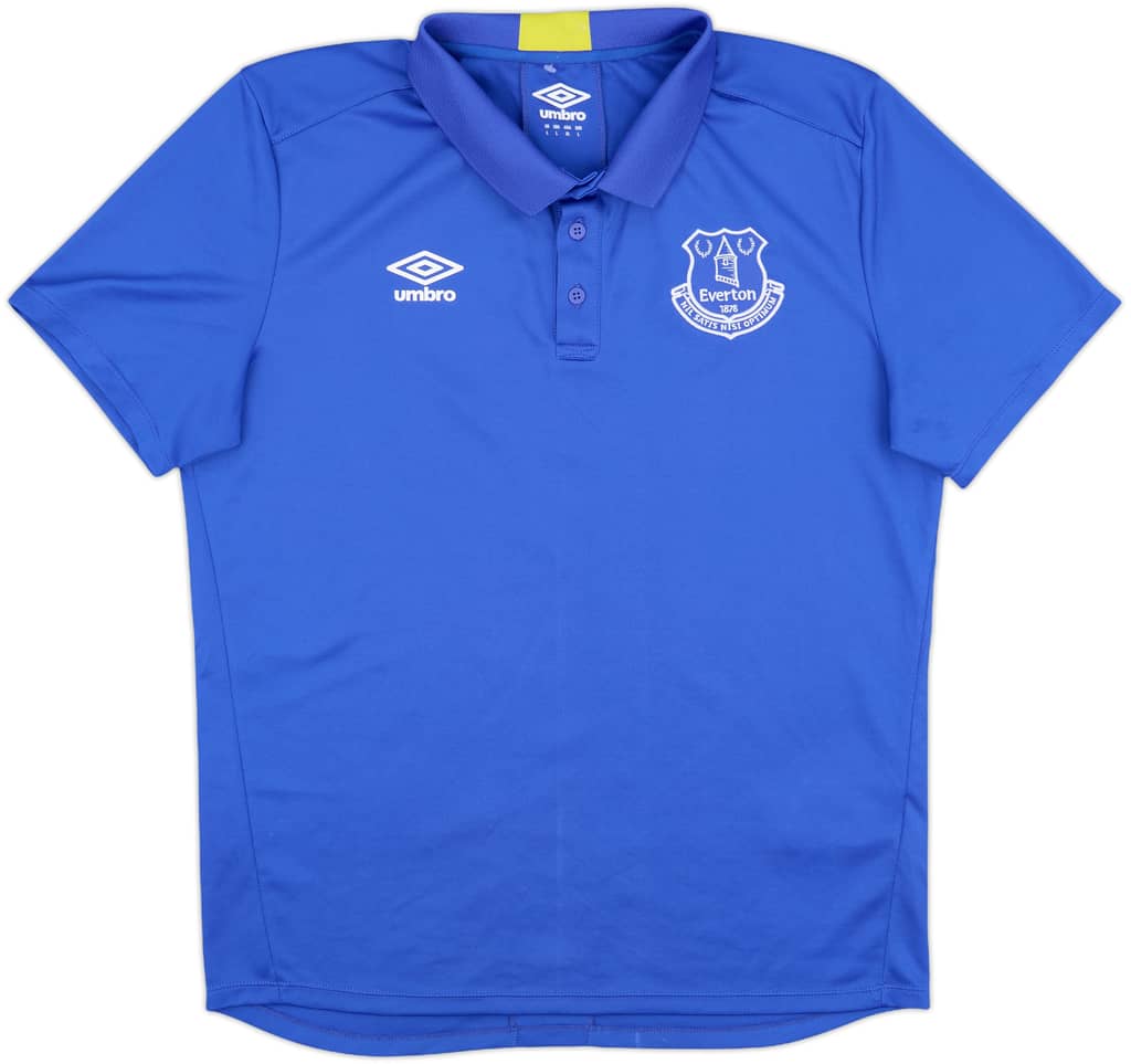 2016-17 Everton Umbro Polo Shirt - 7/10 - (L)