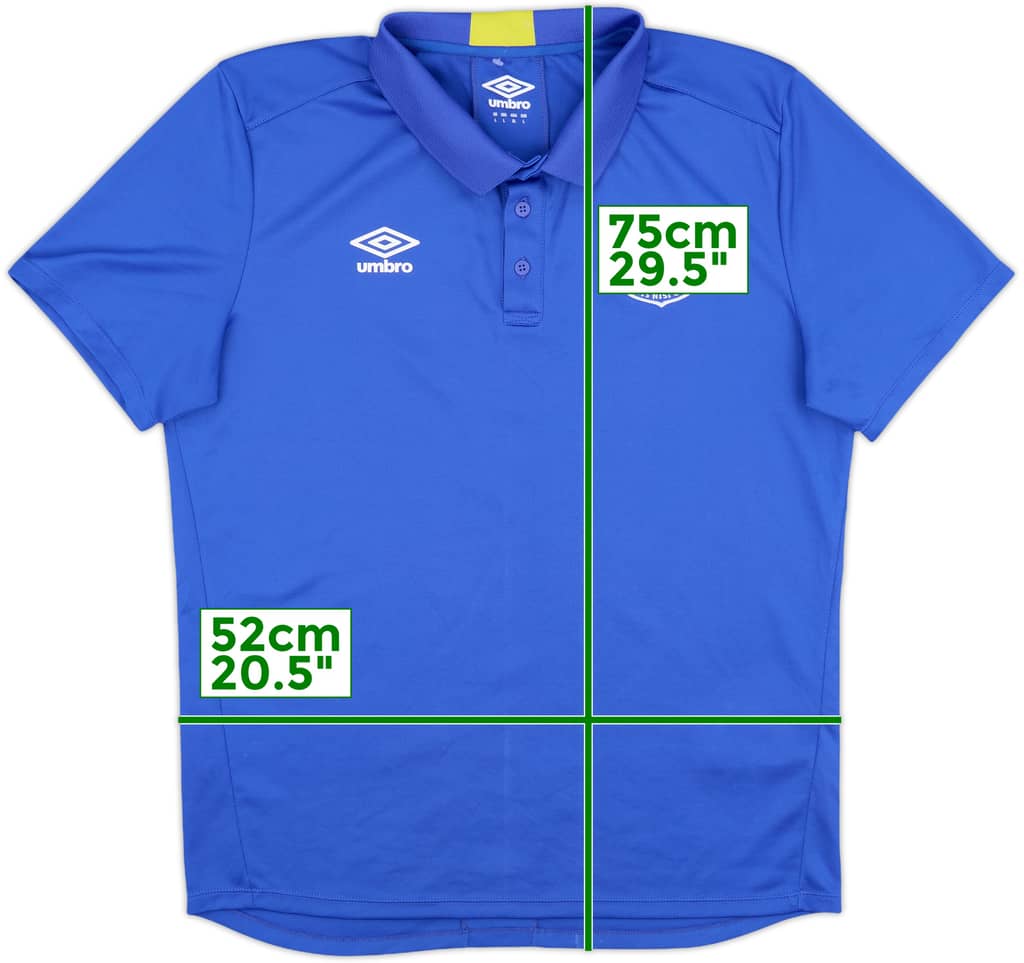 2016-17 Everton Umbro Polo Shirt - 7/10 - (L)