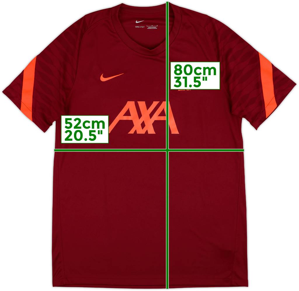 2021-22 Liverpool Nike Training Shirt - 9/10 - (L)