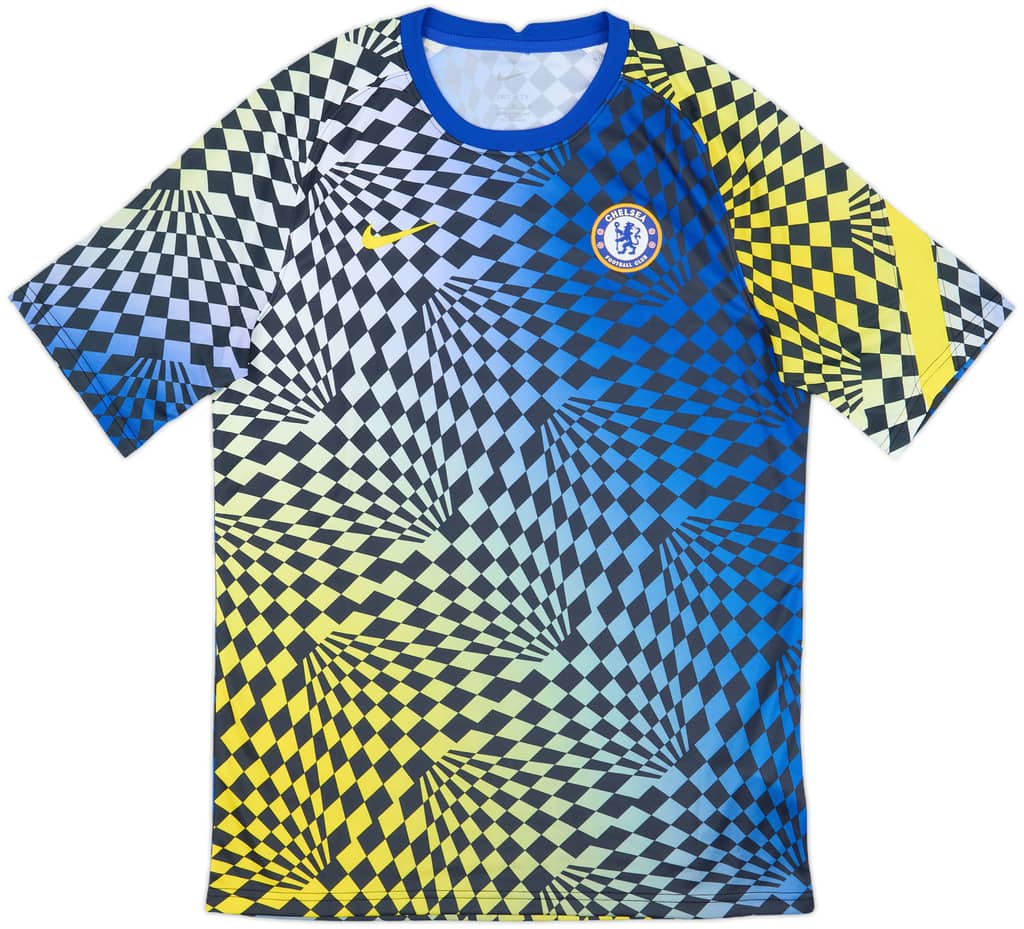 2021-22 Chelsea Nike Pre Match Training Shirt - 10/10 - (M)