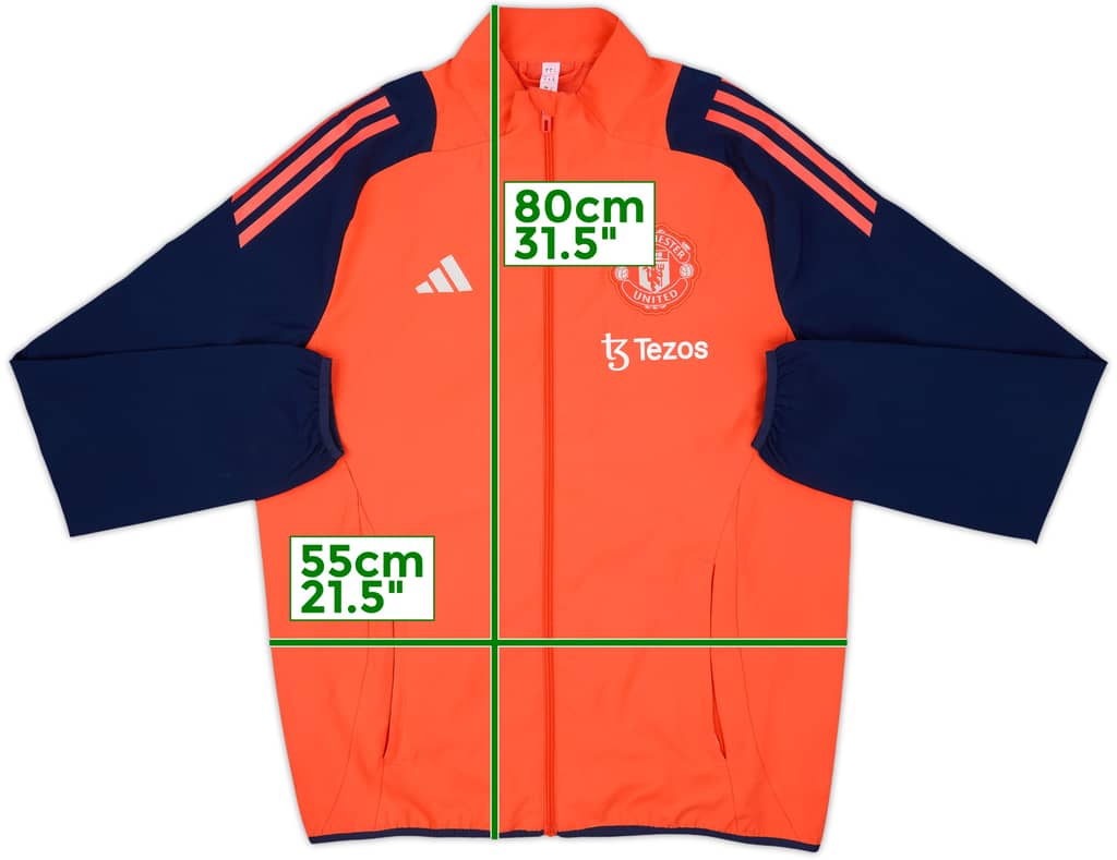 2024-25 Manchester United adidas Presentation Jacket - 7/10 - (M)