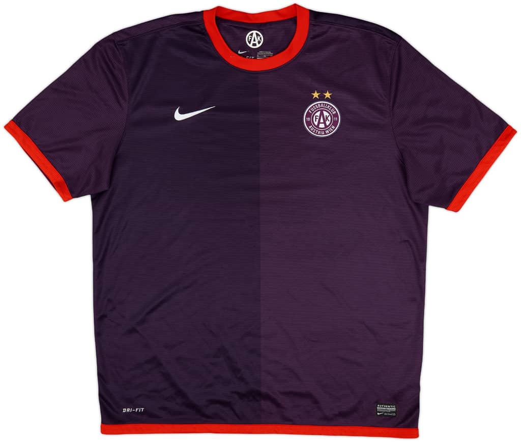 2012-14 Austria Vienna Home Shirt - 6/10 - (XL)