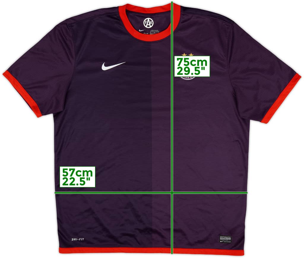 2012-14 Austria Vienna Home Shirt - 6/10 - (XL)