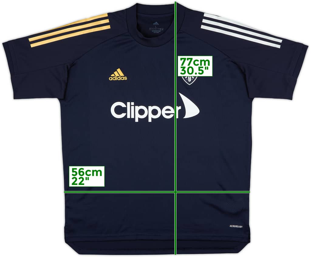 2020-21 Leeds adidas Training Shirt - 10/10 - (L)