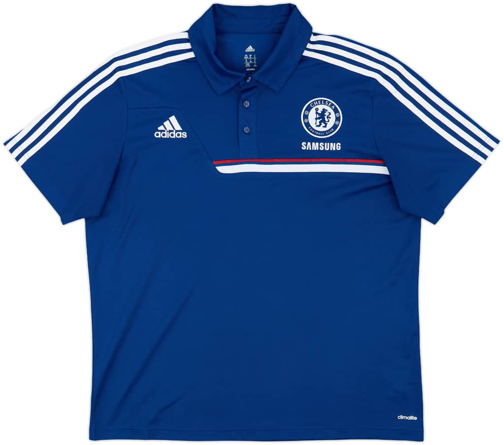 2013-14 Chelsea adidas Polo Shirt - 9/10 - (XXL)
