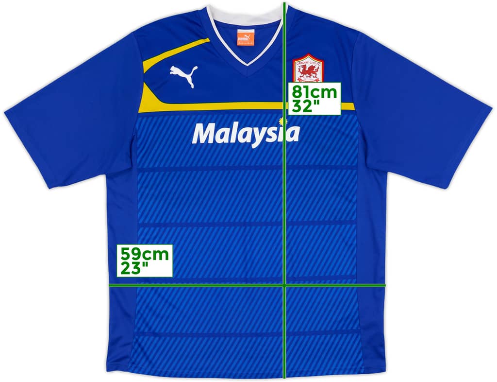 2012-13 Cardiff Away Shirt - 8/10 - (XXL)