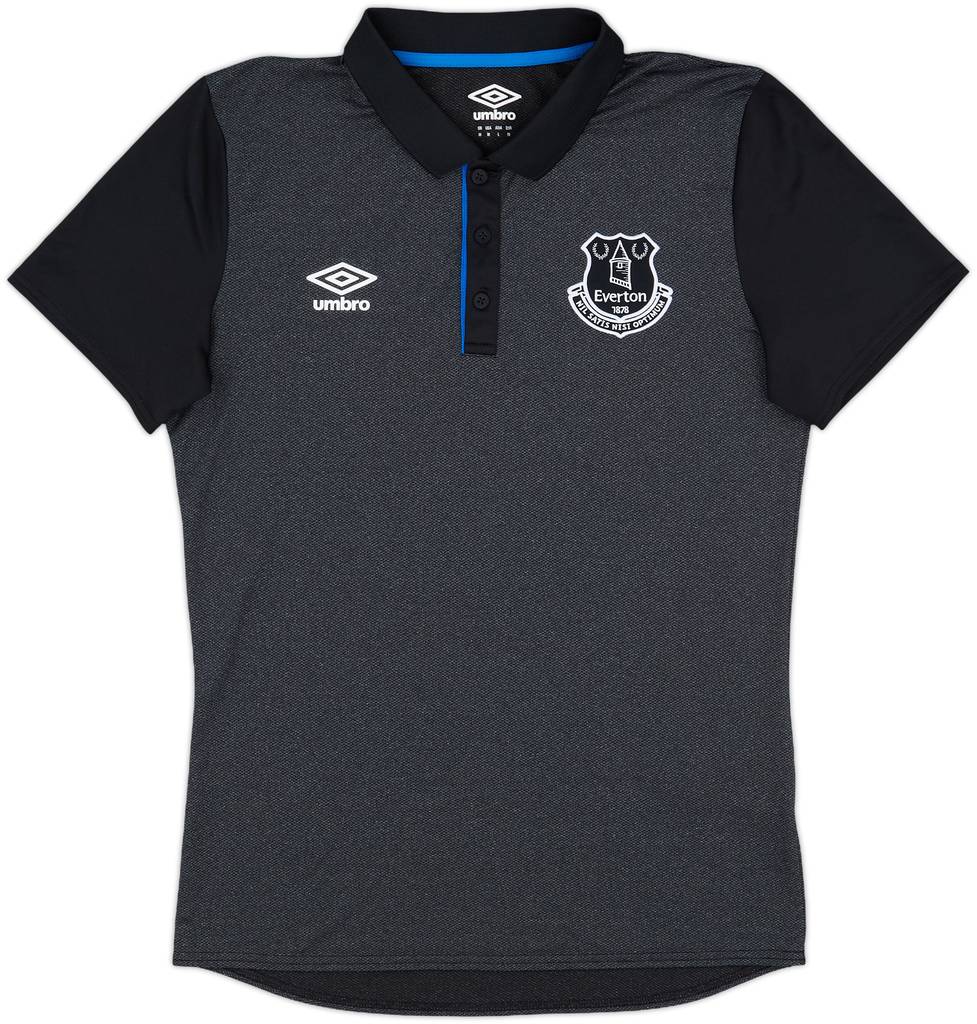 2018-19 Everton Umbro Polo Shirt - 10/10 - (M)