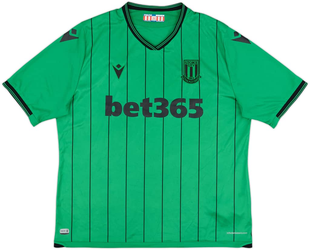 2021-22 Stoke City Away Shirt - 9/10 - (Women's XL)