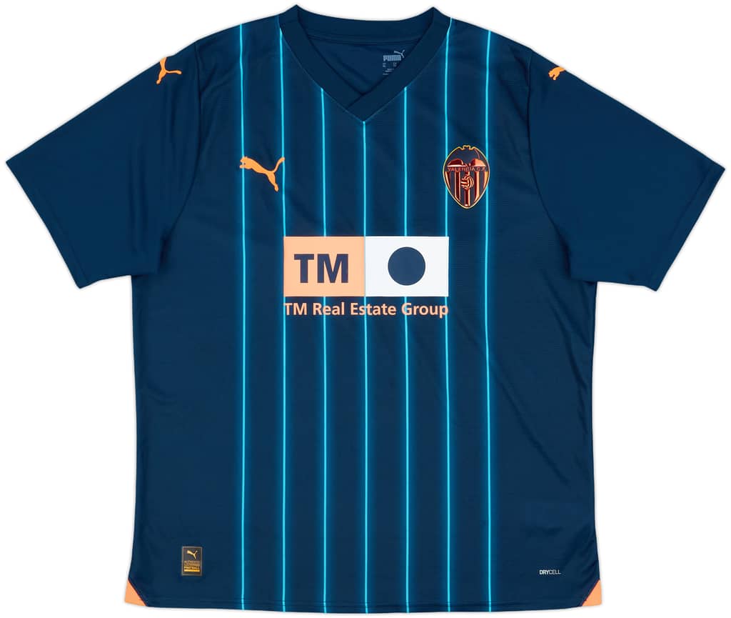 2023-24 Valencia Away Shirt - 8/10 - (XL)