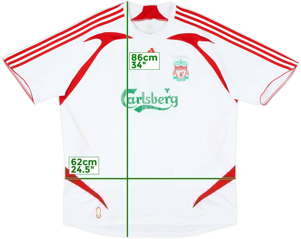 2007-08 Liverpool Away Shirt - 5/10 - (XXL)