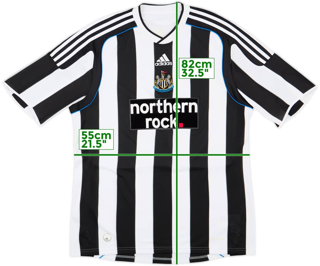 2009-10 Newcastle Home Shirt - 8/10 - (L)