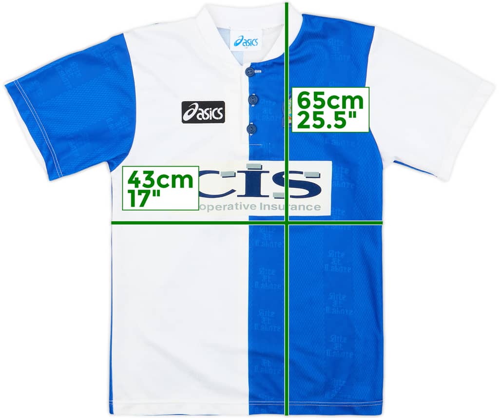 1996-98 Blackburn Home Shirt - 9/10 - (L.Boys)