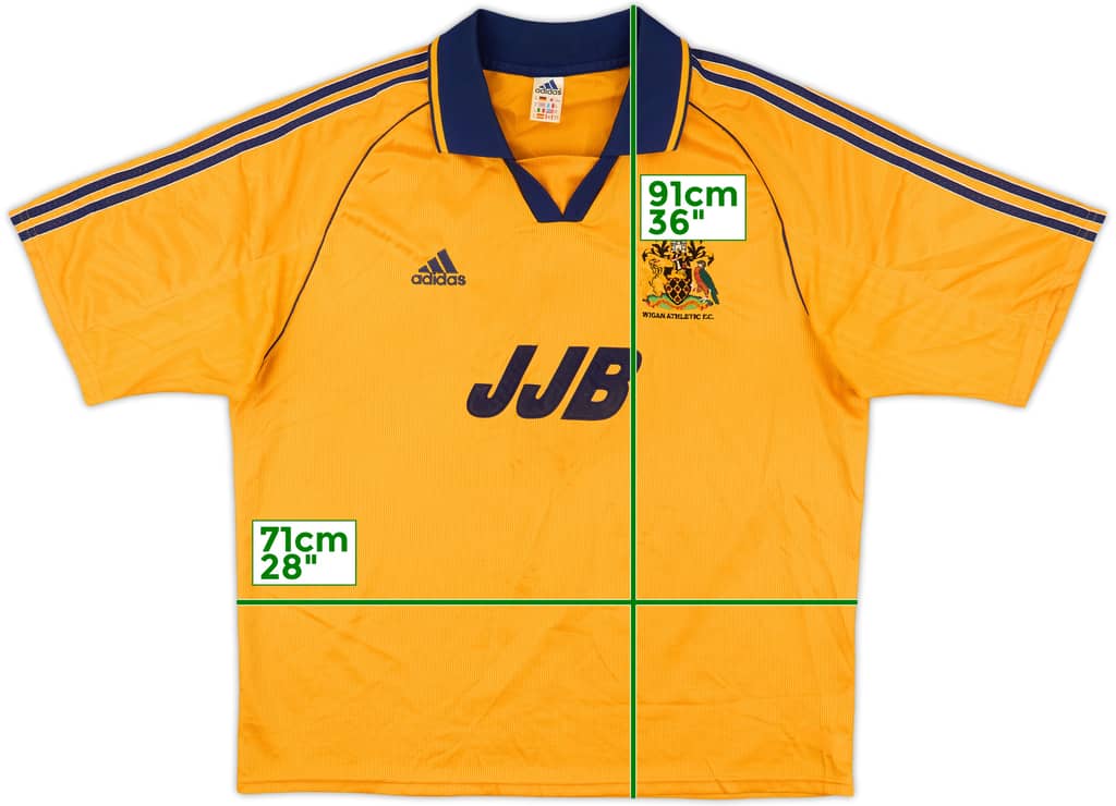 1999-00 Wigan Away Shirt - 8/10 - (XL)