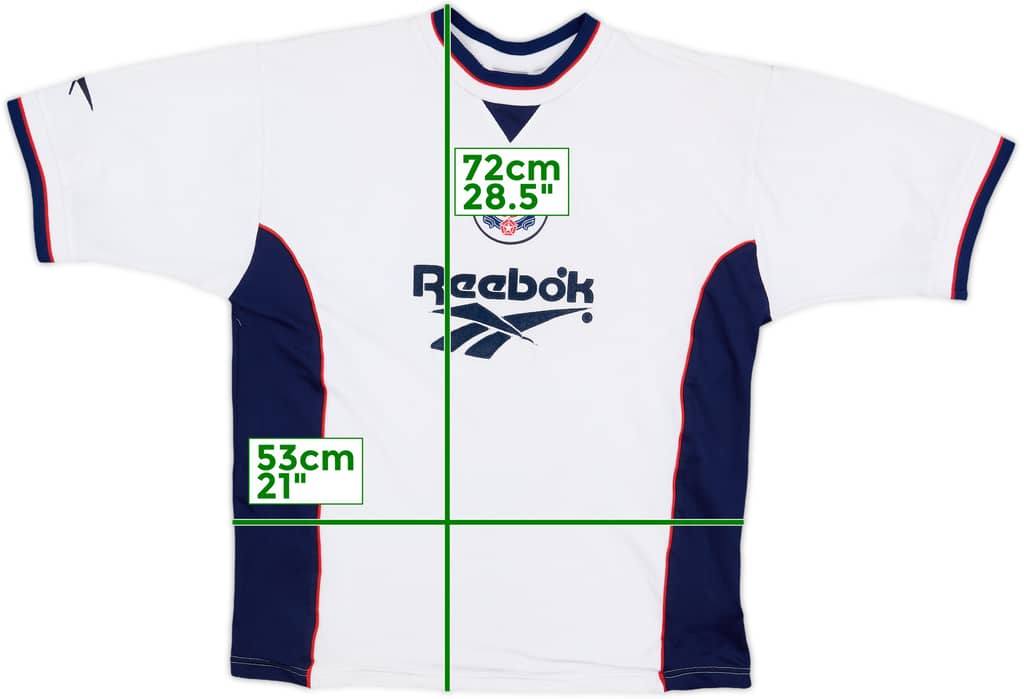 1997-98 Bolton Home Shirt - 7/10 - (L)