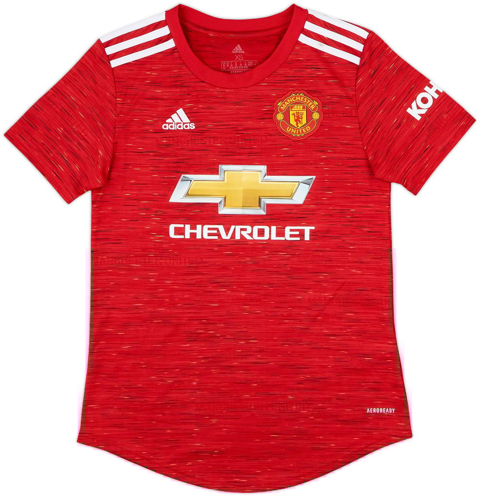 2020-21 Manchester United Home Shirt - 10/10 - (Women's XS)