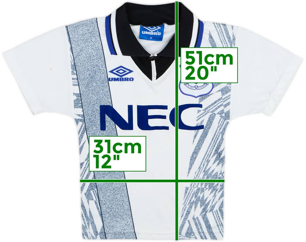 1994-95 Everton Away Shirt - 8/10 - (S.Boys)