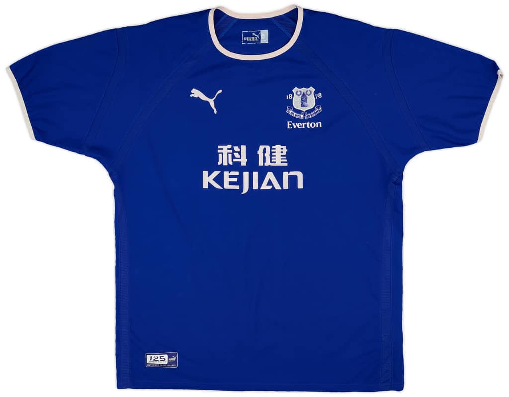2003-04 Everton Home Shirt Rooney #18 - 9/10 - (XL)