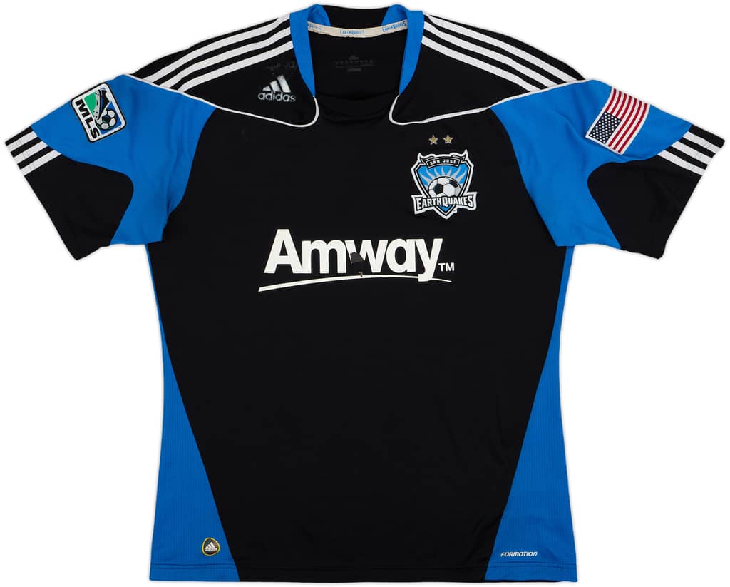 2010-11 San Jose Earthquakes Player Issue Home Shirt - 5/10 - (XL)