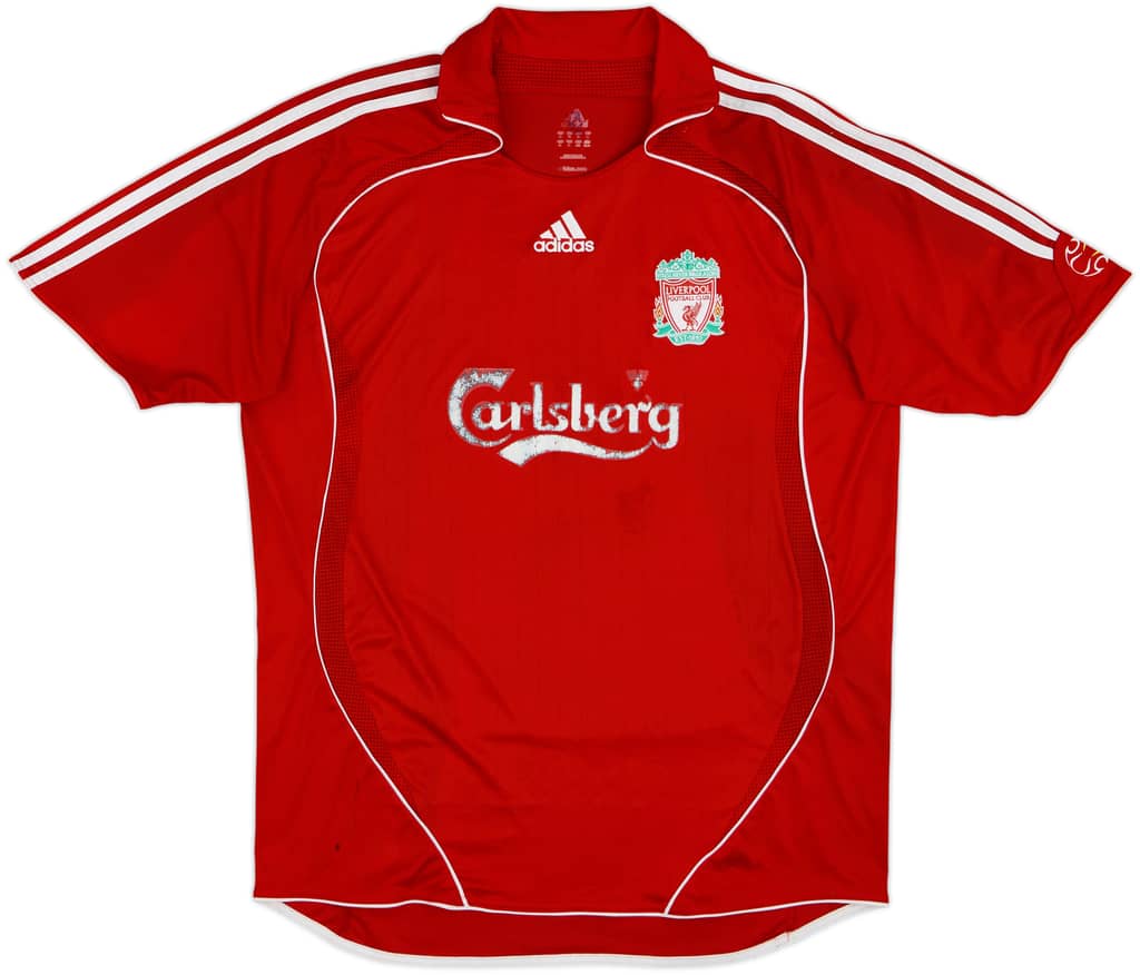 2006-08 Liverpool Home Shirt - 5/10 - (XL)