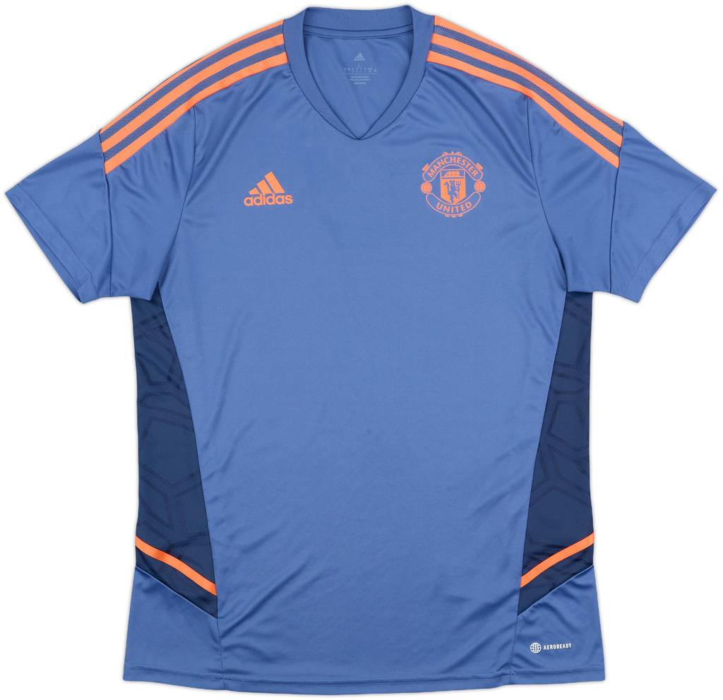2022-23 Manchester United adidas Training Shirt - 9/10 - (L)