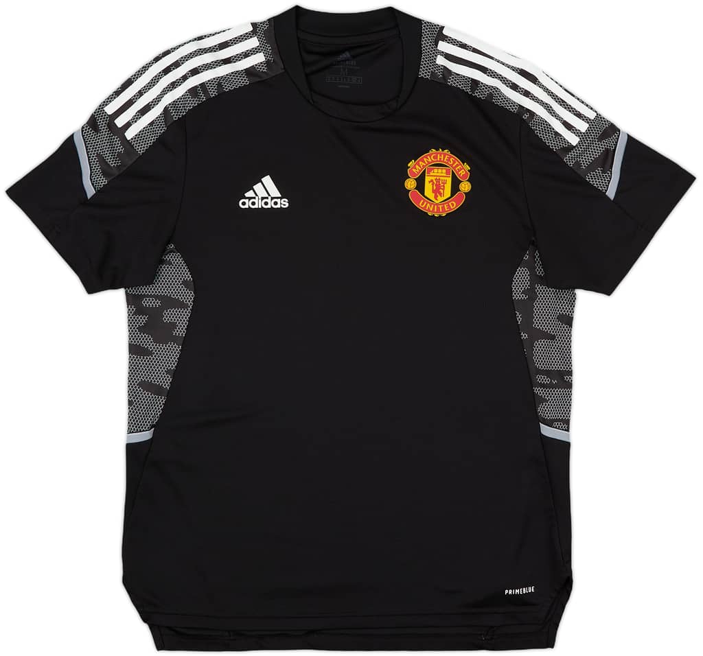 2021-22 Manchester United adidas Training Shirt - 6/10 - (M)