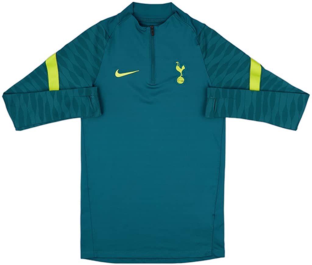 2021-22 Tottenham Nike 1/4 Zip Drill Top - 8/10 - (XS)