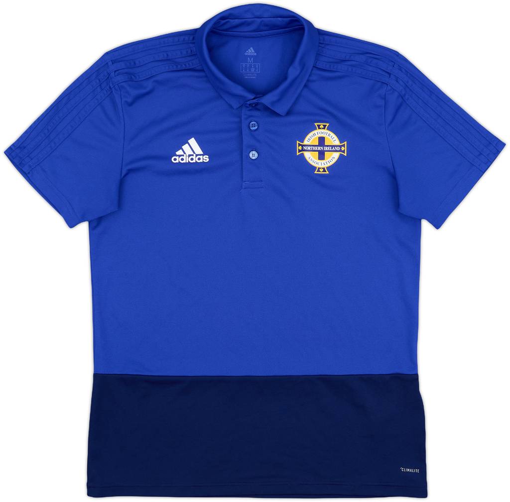 2018-19 Northern Ireland adidas Polo Shirt - 10/10 - (M)