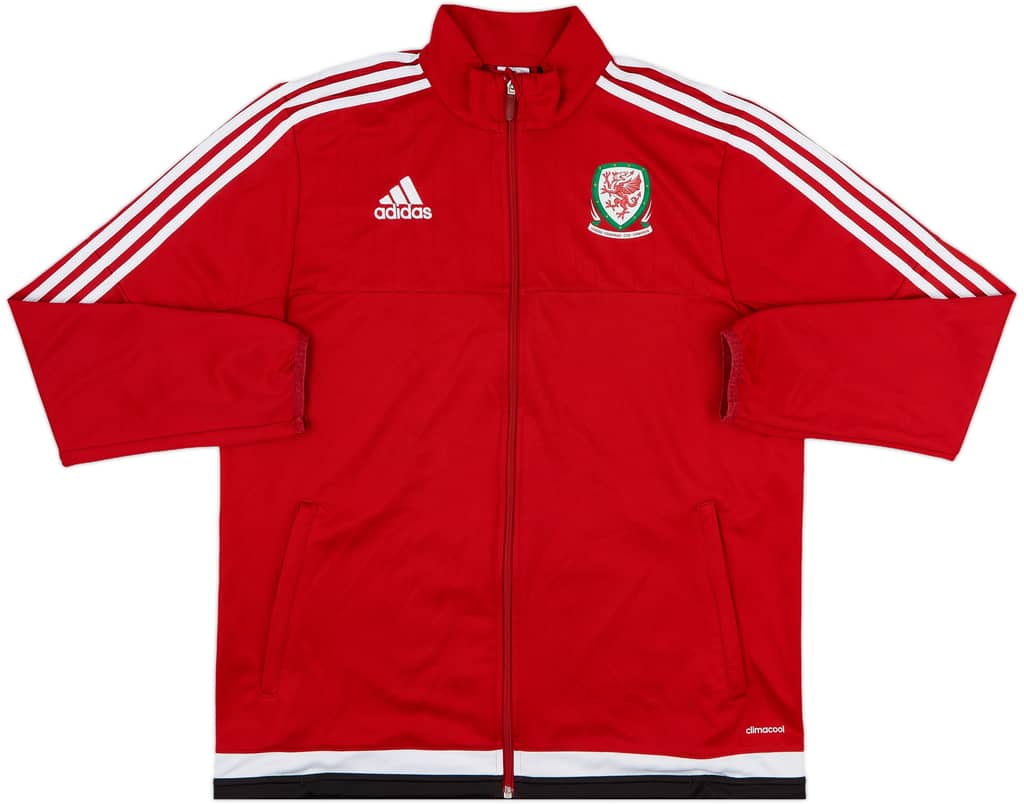 2015-16 Wales adidas Track Jacket - 8/10 - (L)