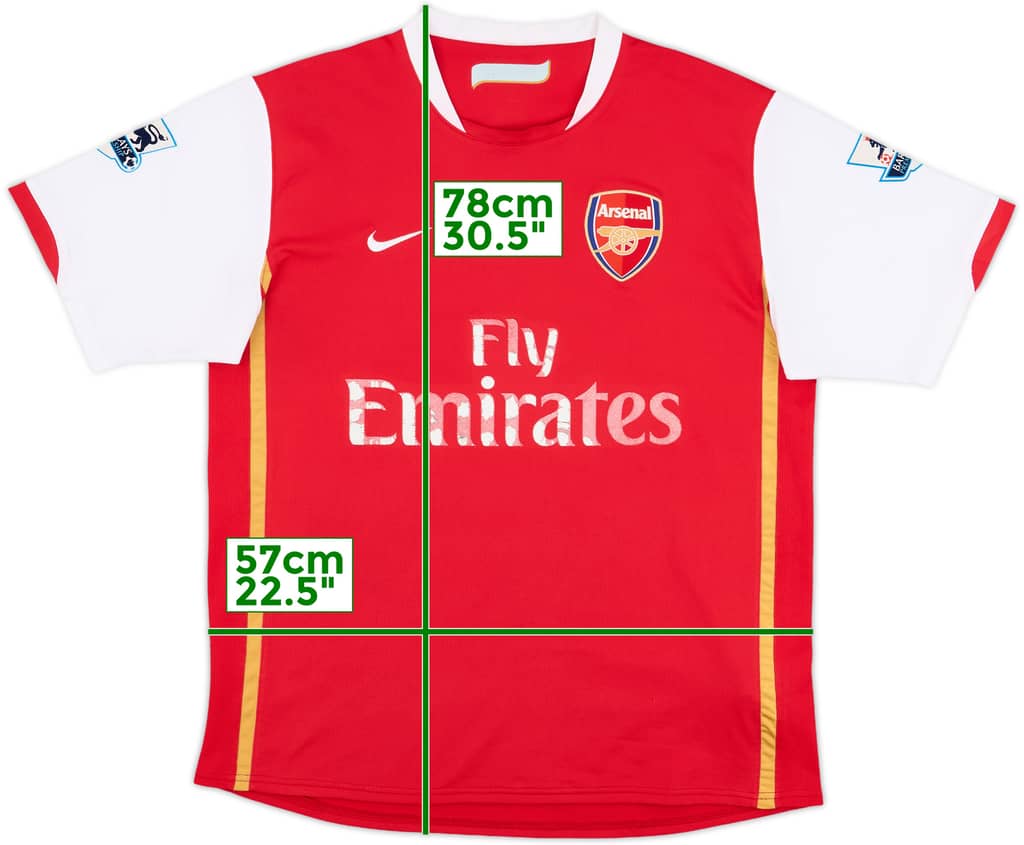 2006-08 Arsenal Home Shirt - 4/10 - (L)