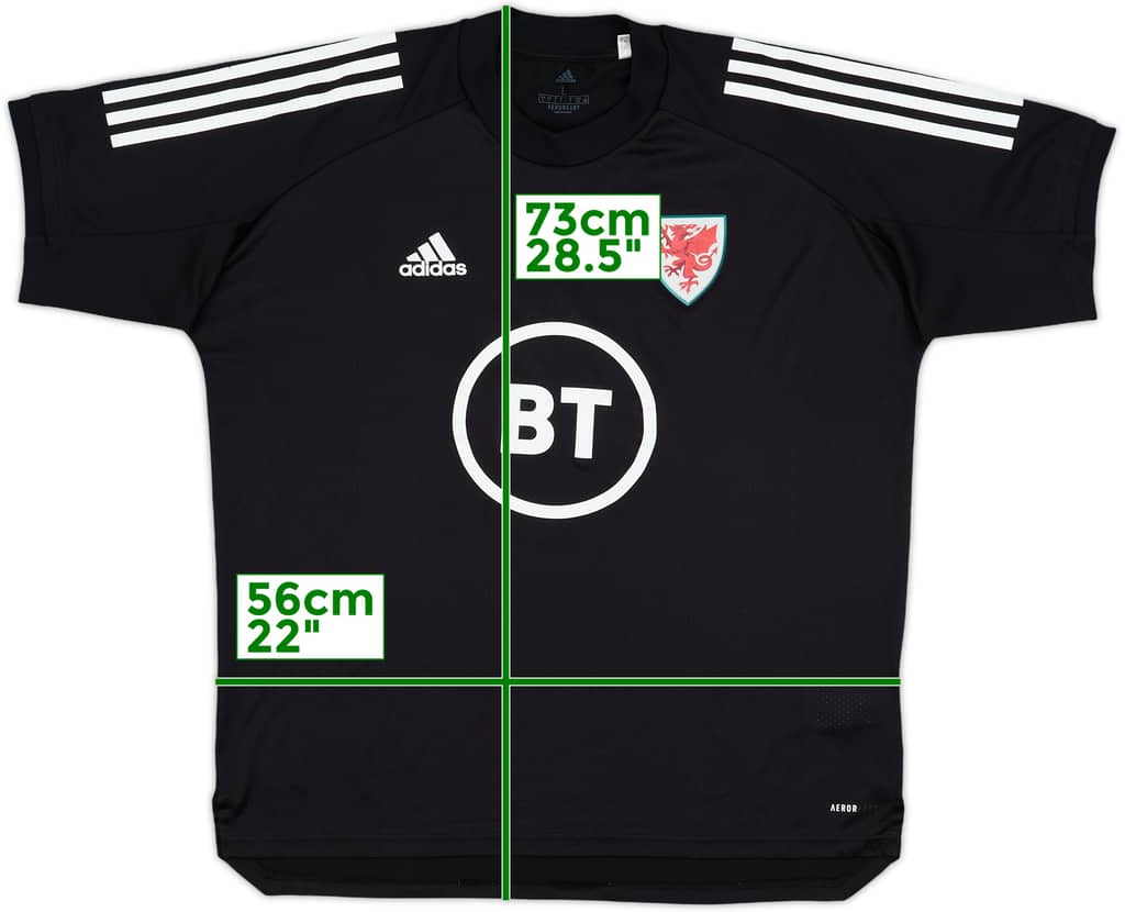 2020-21 Wales adidas Training Shirt - 9/10 - (L)