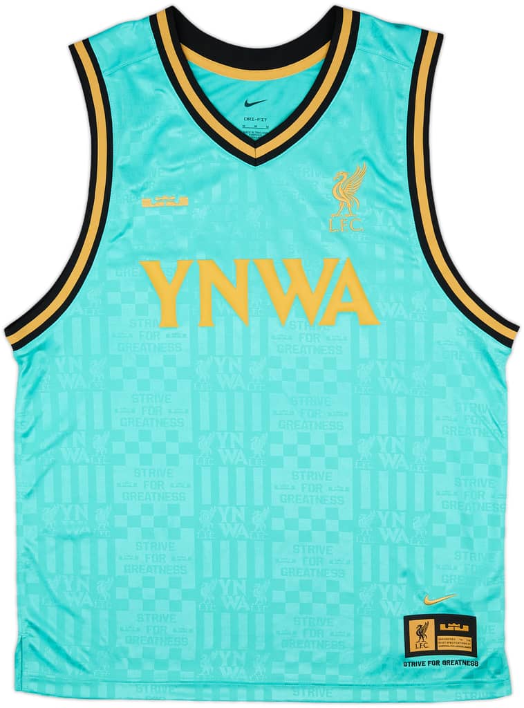 2024-25 Liverpool Nike Lebron Basketball Jersey - 8/10 - (M)