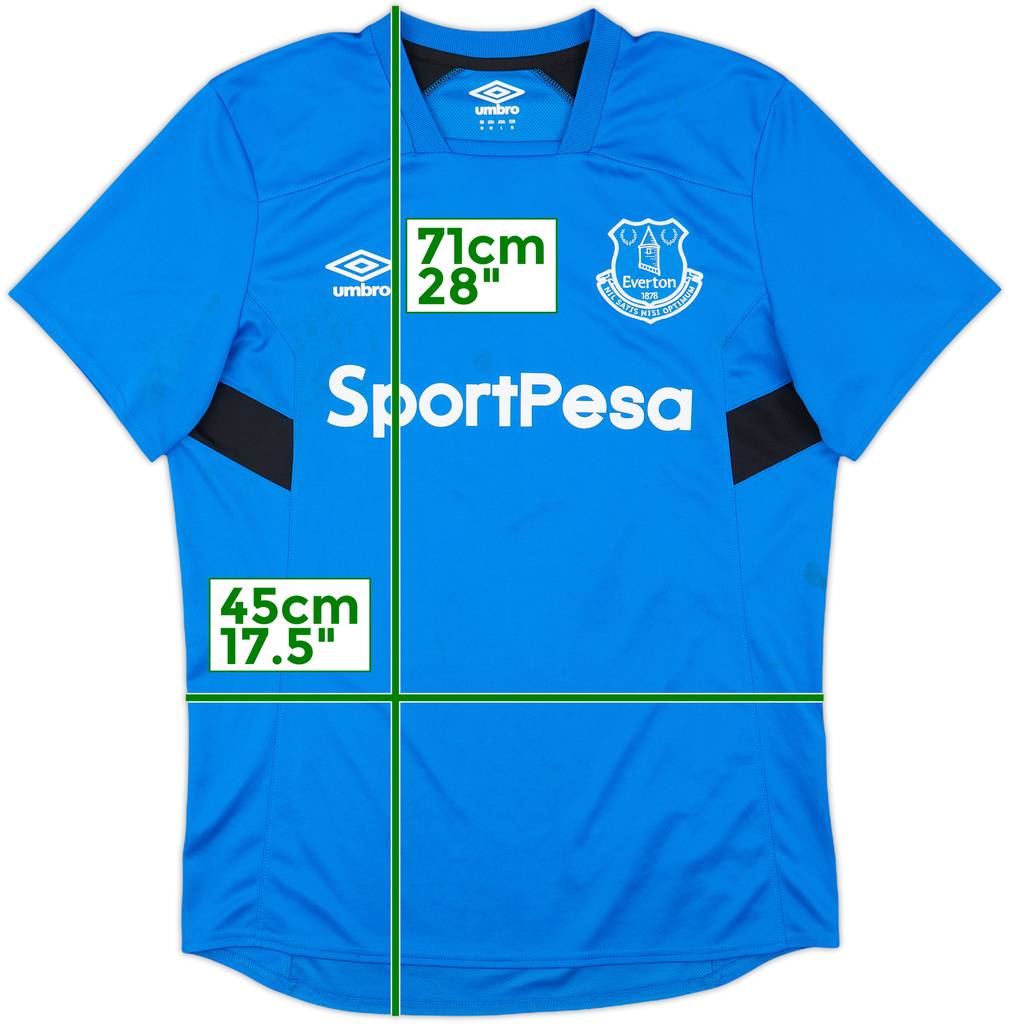 2017-18 Everton Umbro Training Shirt - 9/10 - (M)