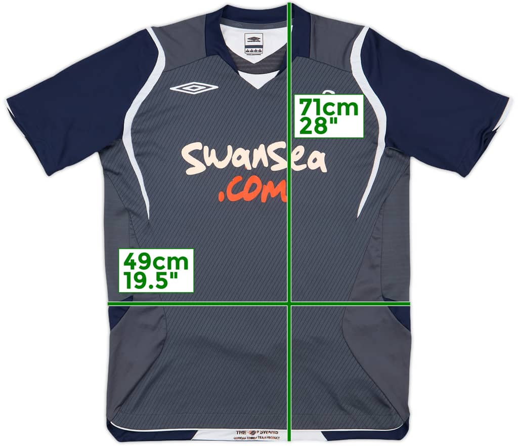 2008-09 Swansea Away Shirt - 7/10 - (S)