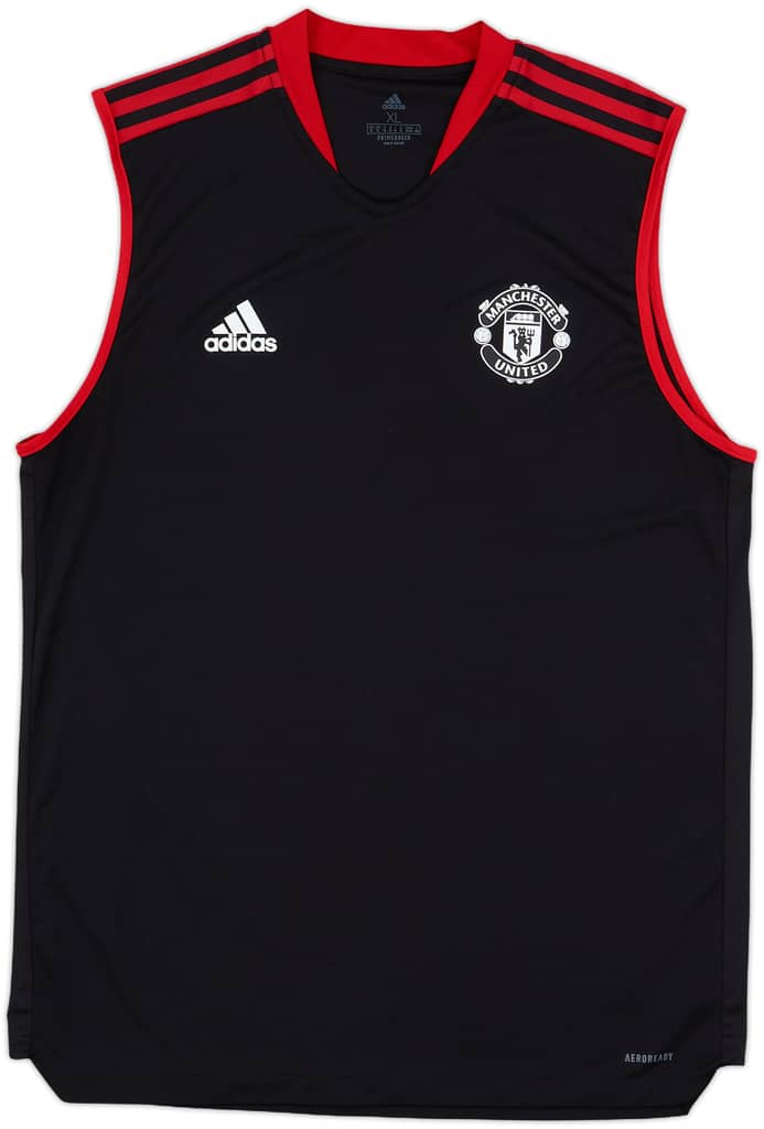 2021-22 Manchester United adidas Training Vest - 10/10 - (XL)