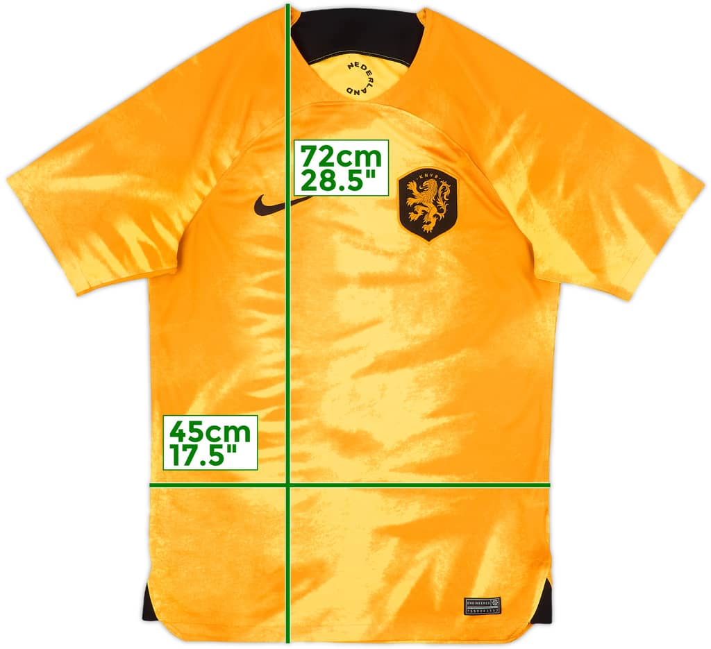 2022-23 Netherlands Home Shirt - 10/10 - (S)