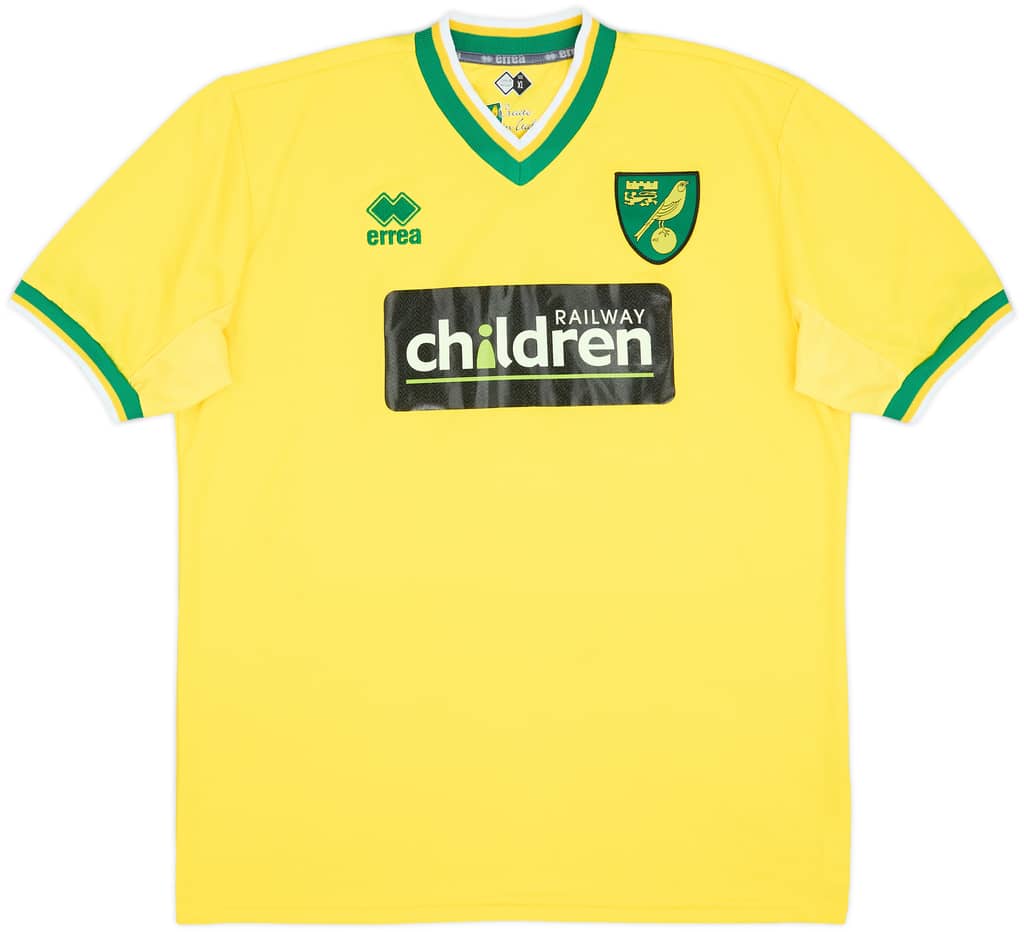 2011-12 Norwich Home Shirt - 8/10 - (XL)