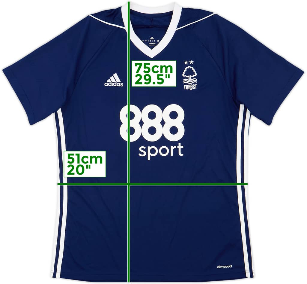 2017-18 Nottingham Forest Away Shirt - 8/10 - (L)