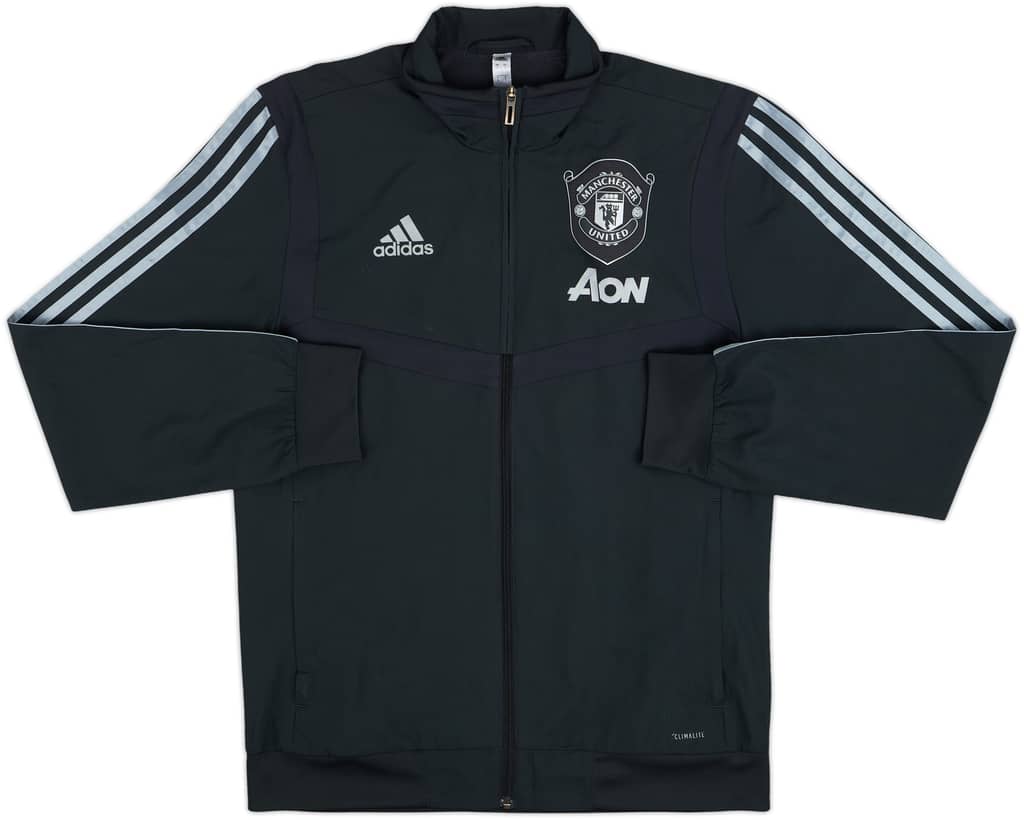 2019-20 Manchester United adidas Track Jacket - 9/10 - (S)