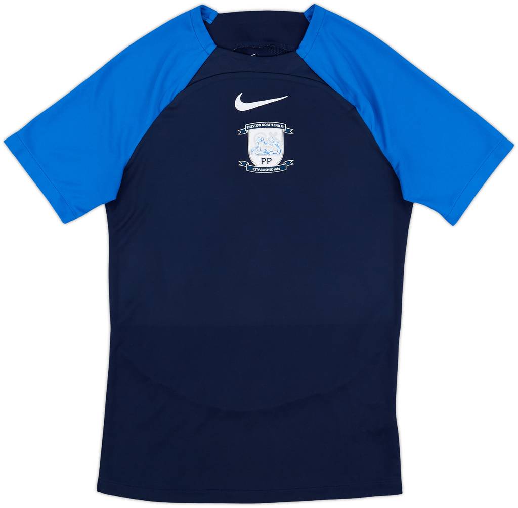 2022-23 Preston North End Nike Training Shirt - 9/10 - (S)