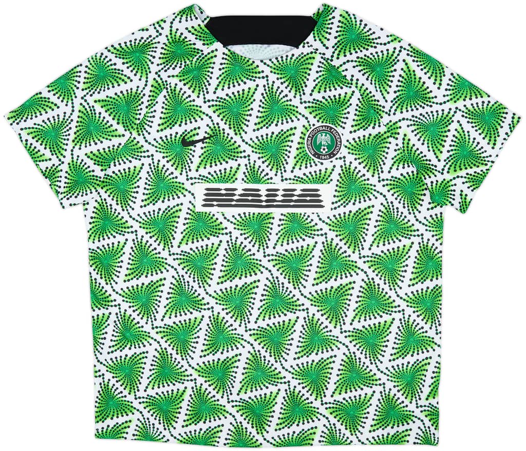 2022-23 Nigeria Nike Pre-Match Training Shirt - 8/10 - (XXL)