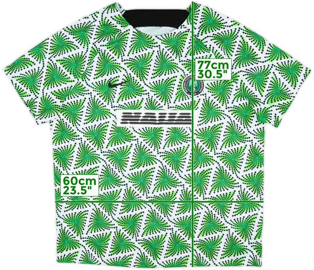 2022-23 Nigeria Nike Pre-Match Training Shirt - 8/10 - (XXL)