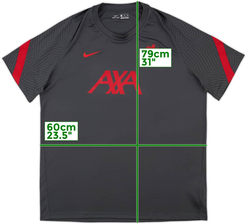 2020-21 Liverpool Nike Training Shirt - 9/10 - (XXL)