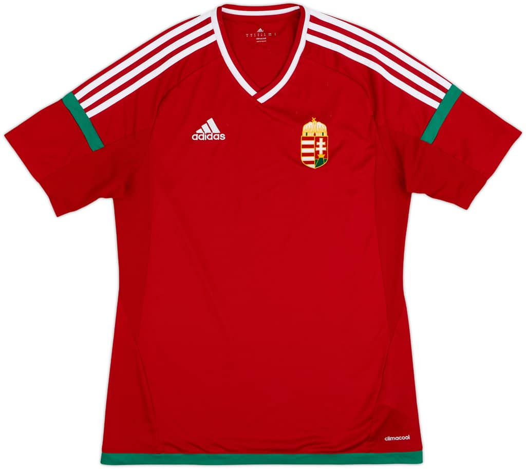 2016-18 Hungary Home Shirt - 8/10 - (M)