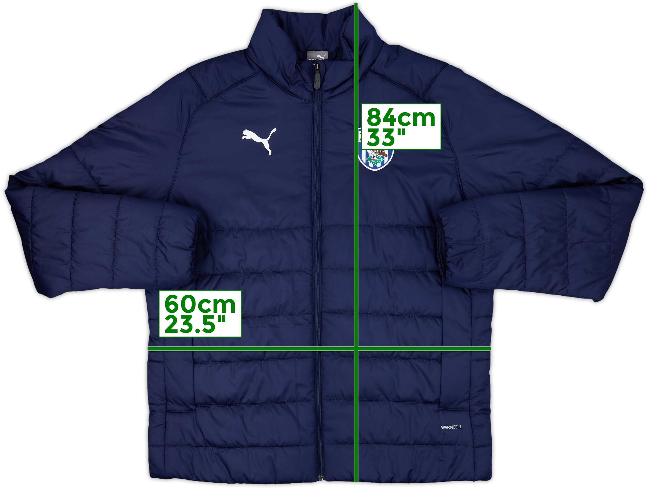 2018-19 West Brom Puma Padded Bench Coat - 10/10 - (L)